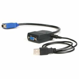 Conmutador VGA con 2 Puertos Startech ST122LE Negro