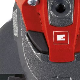 Einhell TE-AG 125/750. Amoladora angular 750W con disco de 125mm, 12000 RPM, agarre suave, para corte y pulido.