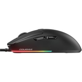 COUGAR Ratón Gaming Minos Neo, Óptico con cable, 6200 DPI, Negro para Windows 10/11