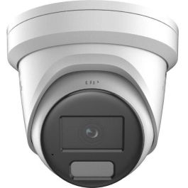 Hikvision C9mara IP Turret 8M 4K Smart Hybrid Light ColorVu 4mm WDR IP67 12V/PoE Audio Alarma Luz H9brida 30m