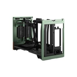 Fractal Design Terra FD-C-TER1N-03 Small Form Factor (SFF) Verde, Compatible con Mini-ITX, Aluminio y Nuez