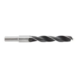 Wolfcraft Broca espiral para madera blanda, acero al cromo-vanadio, Ø14x160 mm, longitud de trabajo 110 mm
