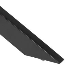 Mesa Comedor Natural-Negro Madera-Hierro 240 X 100 X 79 cm