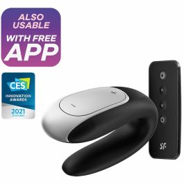 Satisfyer Double fun vibrador parejas negro negro bluetooth Satisfyer Double fun vibrador parejas negro negro bluetooth