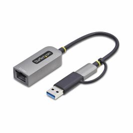 Cable USB Startech U2GA-USB-C-ETHERNET Gris