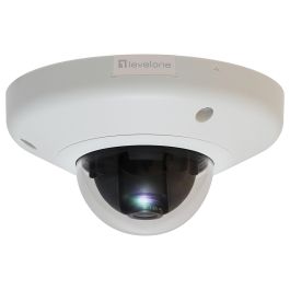 Level One IPCam FCS-3054 Dome In 3MP H.264 PoE Cámara de Seguridad IP