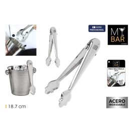 Inde Pinza para Hielo de Muelle Inoxidable My Bar - 18.7 x 3.5 x 2 cm (24 Unidades) Inde Pinza para Hielo de Muelle Inoxidable My Bar - 18.7 x 3.5 x 2 cm (24 Unidades) Precio: 43.43999946. SKU: B1BYNLHL9L