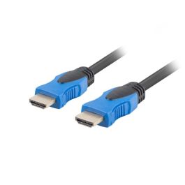 Lanberg CA-HDMI-20CU-0045-BK cable HDMI 4,5 m HDMI tipo A (Estándar) Negro, Azul Lanberg CA-HDMI-20CU-0045-BK cable HDMI 4,5 m HDMI tipo A (Estándar) Negro, Azul