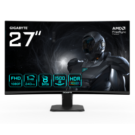 GIGABYTE GS27FC2 Monitor Gaming Curvo 27" FHD 240Hz 1ms VA HDR Ready 1500R Precio: 182.58999946. SKU: B1D5M2M9J4