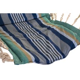 Silla Colgante Terraza Y Jardin DKD Home Decor Azul Multicolor 50 x 100 x 50 cm Silla Colgante Terraza Y Jardin DKD Home Decor Azul Multicolor 50 x 100 x 50 cm