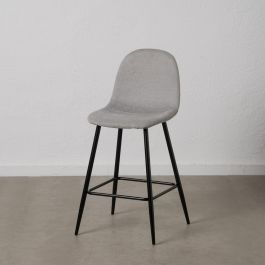 Taburete Gris Tejido-Metal Salón 46 X 48 X 96 cm Precio: 67.9052. SKU: B1GR28MTA2