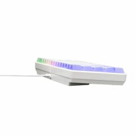 The G-Lab KEYZ-HYDROGEN-W/FR Teclado para juegos 60% membrana blanco