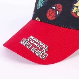 Cerdá Gorra Visera Curva Marvel para Niños Color Gris 83% Poliéster 17% Algodón