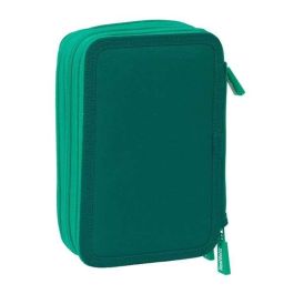 Plumier Escolar Safta Triple 37 Piezas Resistente Al Agua Real Betis 195x125x55 mm Plumier Escolar Safta Triple 37 Piezas Resistente Al Agua Real Betis 195x125x55 mm