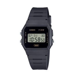 Reloj Hombre Casio F-91WB-8AEF (Ø 35 mm) Precio: 58.49999947. SKU: B1DMT3VN6K