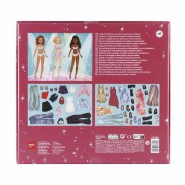 Juego magnetico fashion show 42 pzas. crea tus propios looks como una diseñadora 30x3,5x28 cm Juego magnetico fashion show 42 pzas. crea tus propios looks como una diseñadora 30x3,5x28 cm