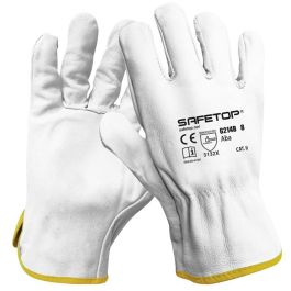 Safetop Guante Piel Bovino G214B Tallas 8-10 T/Guante Talla Xl-10 Precio: 2.50000036. SKU: B1FNDJDZWC