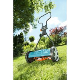 Gardena 330 Classic Segadora helicoidal manual 33cm para césped pequeño, corte sin fricción y silencioso, manillar ergonómico