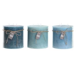 Vela Basicos DKD Home Decor Turquesa Verde 15 x 15 x 15 cm (3 Unidades) Precio: 62.50000053. SKU: B1JSTGRQL3