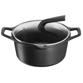 Cacerola Con Tapa Tefal E2494644 Negro Ø 24 cm Precio: 46.78999941. SKU: S0449855