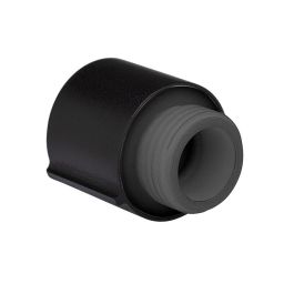 Wenko Regulador de Agua para Ducha Watersaving Negro ABS Ahorro de Agua Conexión Universal 1/2" Ø2 x 3,5 cm