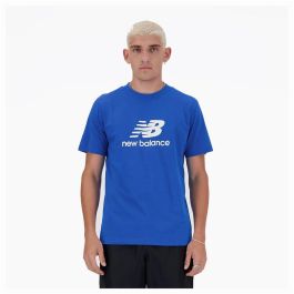 Camiseta de Manga Corta Hombre New Balance Sport Essentials Logo Azul 11-12 Años Precio: 27.59000013. SKU: B1GMFQB3G5