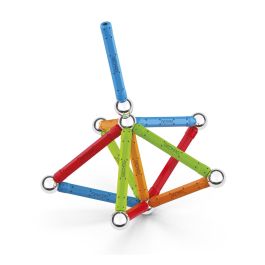 Geomag 00374 Green Supercolor 25 piezas - Construcción Magnética para Niños +3 Años de Jazwares