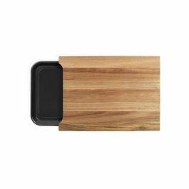 LIVOO MES155 Tabla de Cortar Madera de Acacia FSC 36,5 x 27,5 cm con Bandeja de Goteo Extraíble Precio: 31.78999967. SKU: B1JPTLMJRN