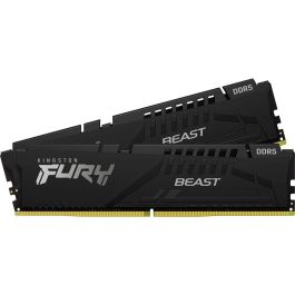 Kingston FURY Beast Módulo de Memoria RAM DDR5 32GB (Kit 2x16GB) 5200 MT/s CL40 para Gaming, Intel XMP 3.0 & AMD EXPO