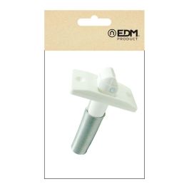 Edm Guia Cinta Oscilante Pr28 Blanco 75 x 40 mm Para Cinta 14 mm y 18 mm Poliamida Con Muelle