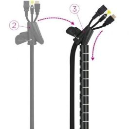 Organizador de Cables en Espiral Nanocable 10.36.0003-BK/ 3m Organizador de Cables en Espiral Nanocable 10.36.0003-BK/ 3m