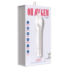Mini Vibrador Blush Oh My Gem Bold Diamond Plateado Mini Vibrador Blush Oh My Gem Bold Diamond Plateado