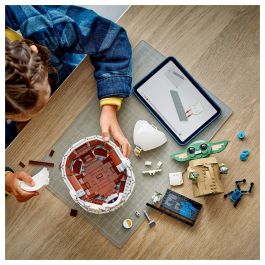 Lego Star Wars 75403 The Mandalorian Grogu y su cochecito - Set de construcción 10 años