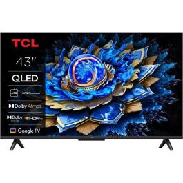 TCL 43T69C TCL5901292528812 Televisor QLED 43 pulgadas (109 cm) 4K UHD 3840x2160 HDR10+ Android TV 3xHDMI 2.1 Wi-Fi Precio: 369.50000021. SKU: B1HS22BL6V