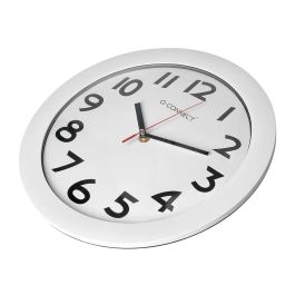 Reloj Q-Connect De Pared Plastico Oficina Redondo 30 cm Marco Blanco Reloj Q-Connect De Pared Plastico Oficina Redondo 30 cm Marco Blanco