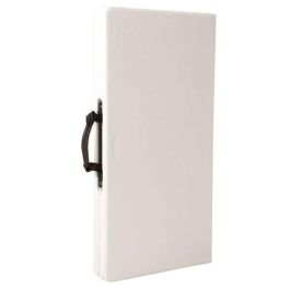 Lifetime Mesa Cuadrada Plegable por la Mitad Blanca 80273 86x86x74cm