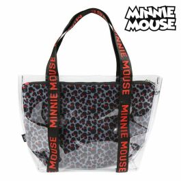 Bolso Minnie Mouse 72899 Transparente Gris Bolso Minnie Mouse 72899 Transparente Gris