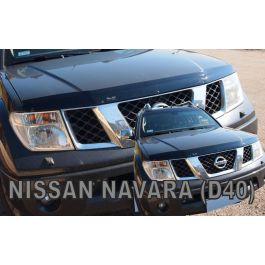 Heko HO02135 Carenado para Parabrisas Nissan Navara-Frontier-Pathfinder 2004-2014 Montado Sobre Soportes