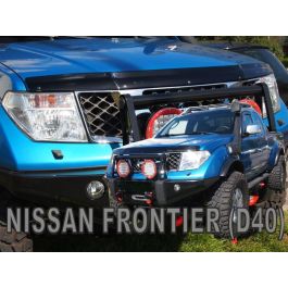 Heko HO02135 Carenado para Parabrisas Nissan Navara-Frontier-Pathfinder 2004-2014 Montado Sobre Soportes