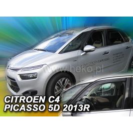 Heko HO12258 Deflectores Delanteros para Citroen C4 Picasso Grand Mk2 5D Space Tourer 2013 2014 2015 2016 2017 2018 2019 2020 2021 2022 2023 2024