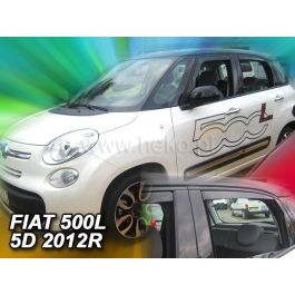 Heko HO15171 Deflectores Posteriores para Fiat 500 L 5D (2012) en Conjunto