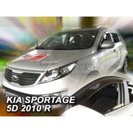 Heko HO20147 Deflectores Frontales para Kia Sportage III 5D 2010-2015 Calidad Prima Plexiglás Humo Transparente