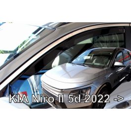 Heko HO20198 Deflectores de Aire para Ventanillas Laterales Kia Niro II 5 Puertas (2022 en adelante) | Evitan Vaho y Lluvia Precio: 65.49999951. SKU: B1FBNTZGAT