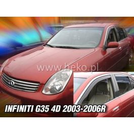 Heko HO21508 Deflectores Posteriores en Conjunto para Infiniti G_35 4D 2003-2006