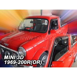 Heko Carenados Mini 3D Deflectores Frontales Pegados En El Marco Sólo 1969-2000 Plexiglás Humo Transparente HO22204