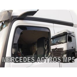 Heko HO23214 Deflectores Frontales para Mercedes Actros Antos Arocs Mp5 2020 Calidad Prima Humo Transparente