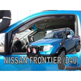 Heko Deflectores Frontales para Nissan Navara Frontier Pick Up D40 III 4D 2005-2014 HO24242