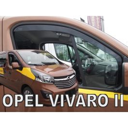 Heko HO25342 Deflectores Frontales para Opel Vivaro II (2014-2019) y Renault Trafic III (2014)