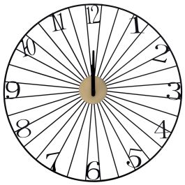 Reloj Pared Home Deco Factory diámetro 50 cm Precio: 16.78999993. SKU: B16DMYSQL5