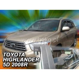 Heko Deflectores Posteriores Carenados Toyota Highlander 5D HO29620 2007-2013